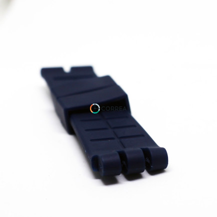 Каучуковий ремінець для годинника Swatch Irony The Chrono синій RKS-002 - 10